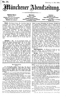 Münchener Abendzeitung Sonntag 8. Mai 1864