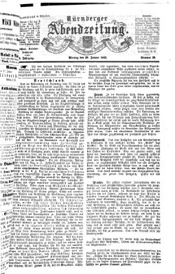 Nürnberger Abendzeitung Montag 26. Januar 1863