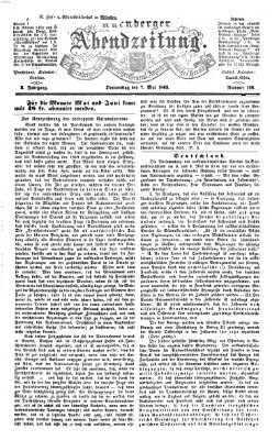 Nürnberger Abendzeitung Donnerstag 7. Mai 1863