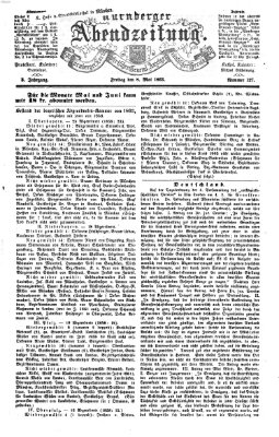 Nürnberger Abendzeitung Freitag 8. Mai 1863