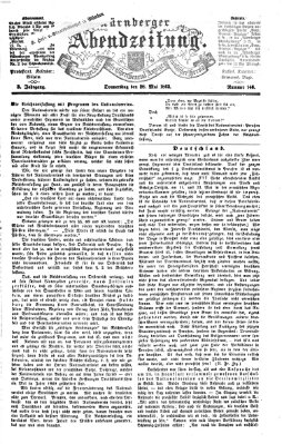 Nürnberger Abendzeitung Donnerstag 28. Mai 1863