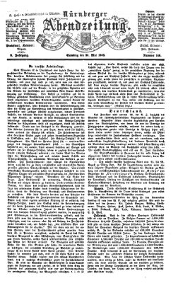 Nürnberger Abendzeitung Samstag 30. Mai 1863