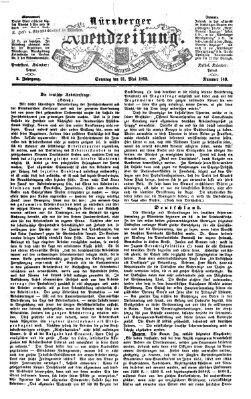 Nürnberger Abendzeitung Sonntag 31. Mai 1863