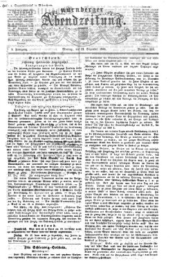 Nürnberger Abendzeitung Montag 21. Dezember 1863