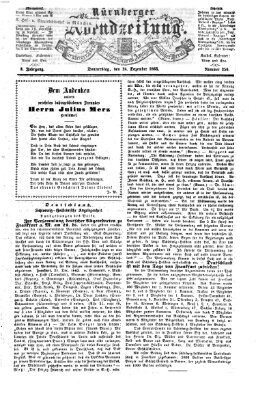 Nürnberger Abendzeitung Donnerstag 24. Dezember 1863