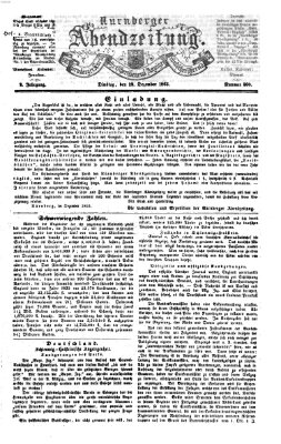 Nürnberger Abendzeitung Dienstag 29. Dezember 1863