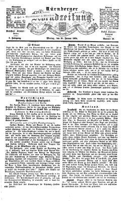 Nürnberger Abendzeitung Montag 18. Januar 1864