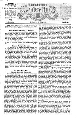 Nürnberger Abendzeitung Freitag 4. März 1864