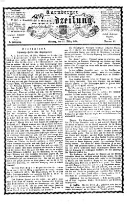 Nürnberger Abendzeitung Montag 21. März 1864