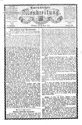 Nürnberger Abendzeitung Sonntag 10. April 1864