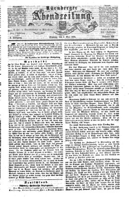 Nürnberger Abendzeitung Dienstag 3. Mai 1864