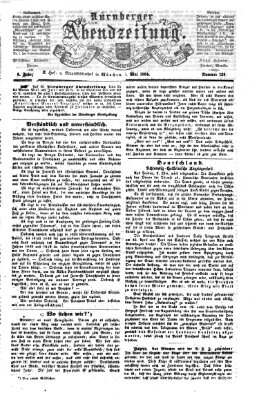 Nürnberger Abendzeitung Mittwoch 4. Mai 1864