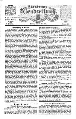 Nürnberger Abendzeitung Montag 16. Mai 1864