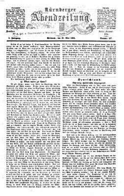 Nürnberger Abendzeitung Mittwoch 18. Mai 1864