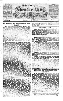 Nürnberger Abendzeitung Sonntag 22. Mai 1864