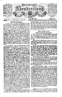 Nürnberger Abendzeitung Montag 23. Mai 1864