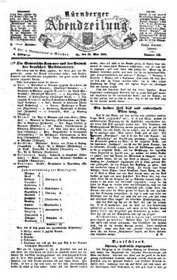 Nürnberger Abendzeitung Dienstag 24. Mai 1864