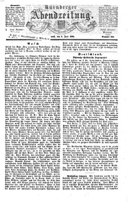 Nürnberger Abendzeitung Mittwoch 8. Juni 1864