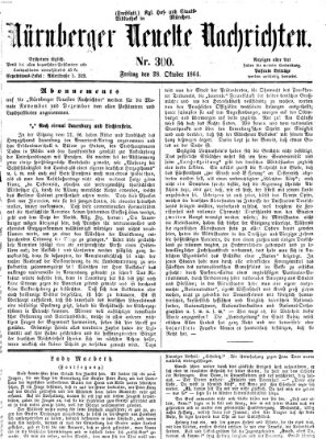 Nürnberger neueste Nachrichten Freitag 28. Oktober 1864