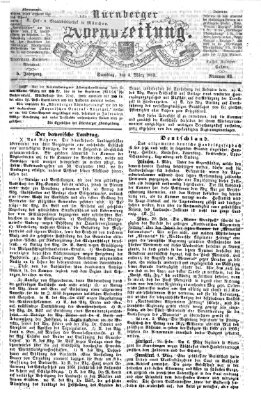 Nürnberger Abendzeitung Samstag 4. März 1865