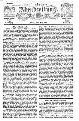 Nürnberger Abendzeitung Montag 6. März 1865