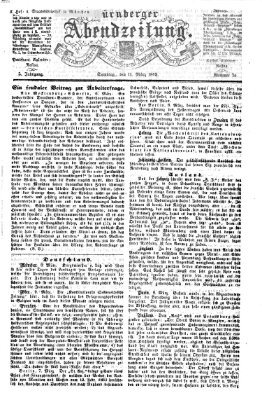 Nürnberger Abendzeitung Samstag 11. März 1865