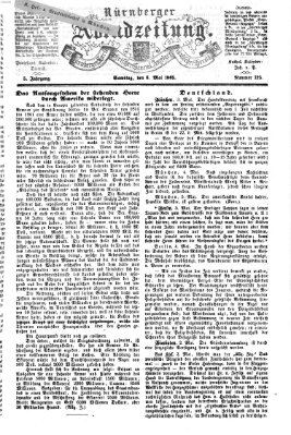 Nürnberger Abendzeitung Samstag 6. Mai 1865