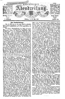 Nürnberger Abendzeitung Dienstag 16. Mai 1865