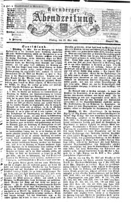 Nürnberger Abendzeitung Dienstag 23. Mai 1865