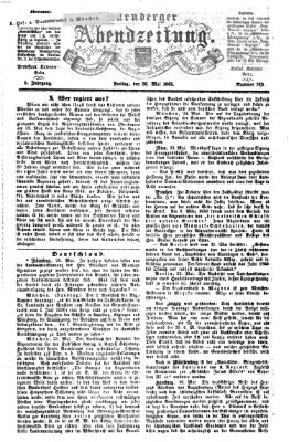 Nürnberger Abendzeitung Freitag 26. Mai 1865