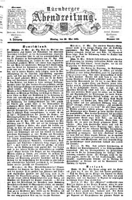 Nürnberger Abendzeitung Montag 29. Mai 1865