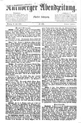 Nürnberger Abendzeitung Montag 10. Juli 1865