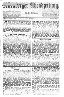 Nürnberger Abendzeitung Samstag 29. Juli 1865