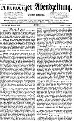 Nürnberger Abendzeitung Sonntag 26. November 1865