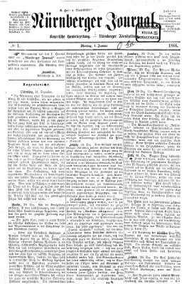 Nürnberger Journal (Nürnberger Abendzeitung) Montag 1. Januar 1866