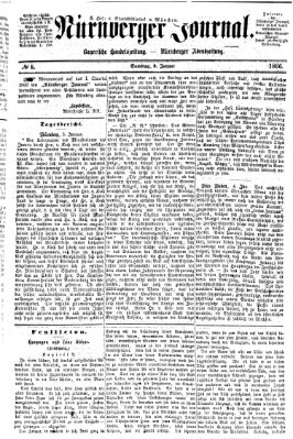 Nürnberger Journal (Nürnberger Abendzeitung) Samstag 6. Januar 1866