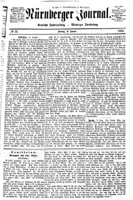 Nürnberger Journal (Nürnberger Abendzeitung) Freitag 12. Januar 1866