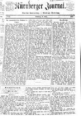 Nürnberger Journal (Nürnberger Abendzeitung) Sonntag 4. März 1866