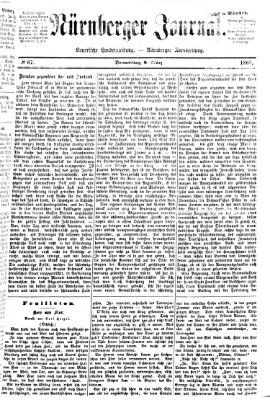 Nürnberger Journal (Nürnberger Abendzeitung) Donnerstag 8. März 1866