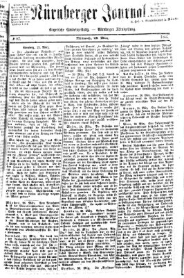 Nürnberger Journal (Nürnberger Abendzeitung) Mittwoch 28. März 1866