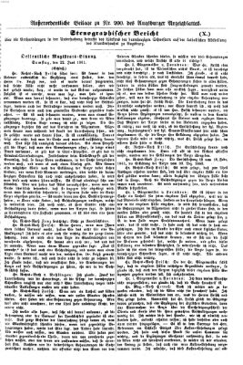 Augsburger Anzeigeblatt Dienstag 23. Juli 1861