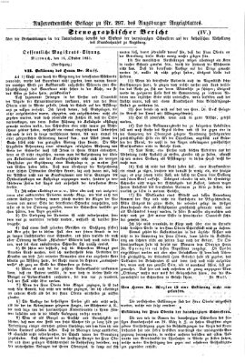 Augsburger Anzeigeblatt Dienstag 29. Oktober 1861