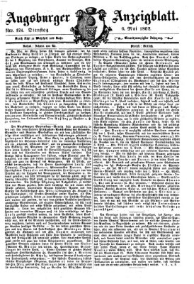 Augsburger Anzeigeblatt Dienstag 6. Mai 1862