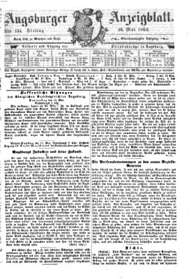 Augsburger Anzeigeblatt Freitag 16. Mai 1862