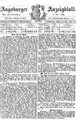 Augsburger Anzeigeblatt Dienstag 8. Mai 1866