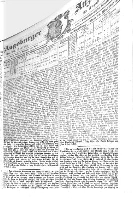 Augsburger Anzeigeblatt Freitag 30. August 1867