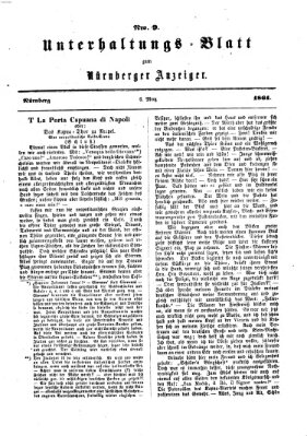 Nürnberger Anzeiger Mittwoch 6. März 1861