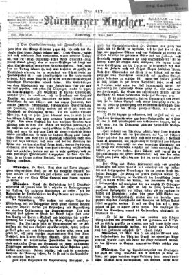 Nürnberger Anzeiger Sonntag 27. April 1862