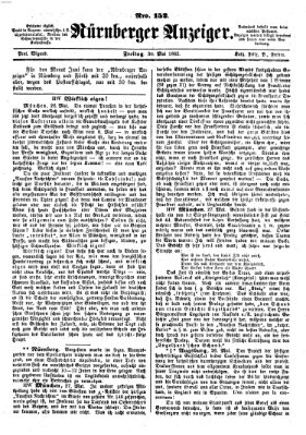 Nürnberger Anzeiger Freitag 30. Mai 1862