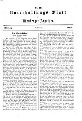 Nürnberger Anzeiger Sonntag 7. Dezember 1862